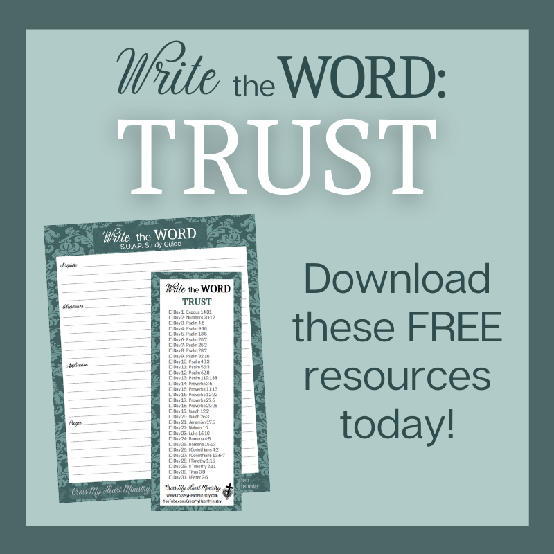 Write the WORD: TRUST free download